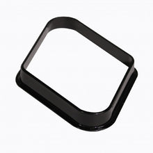 Load image into Gallery viewer, Black plastic pocket liner for pool table replacement or customization.