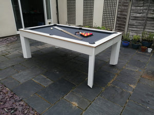 Superpool WHITE ALFRESCO OUTDOOR Pool Diner Table