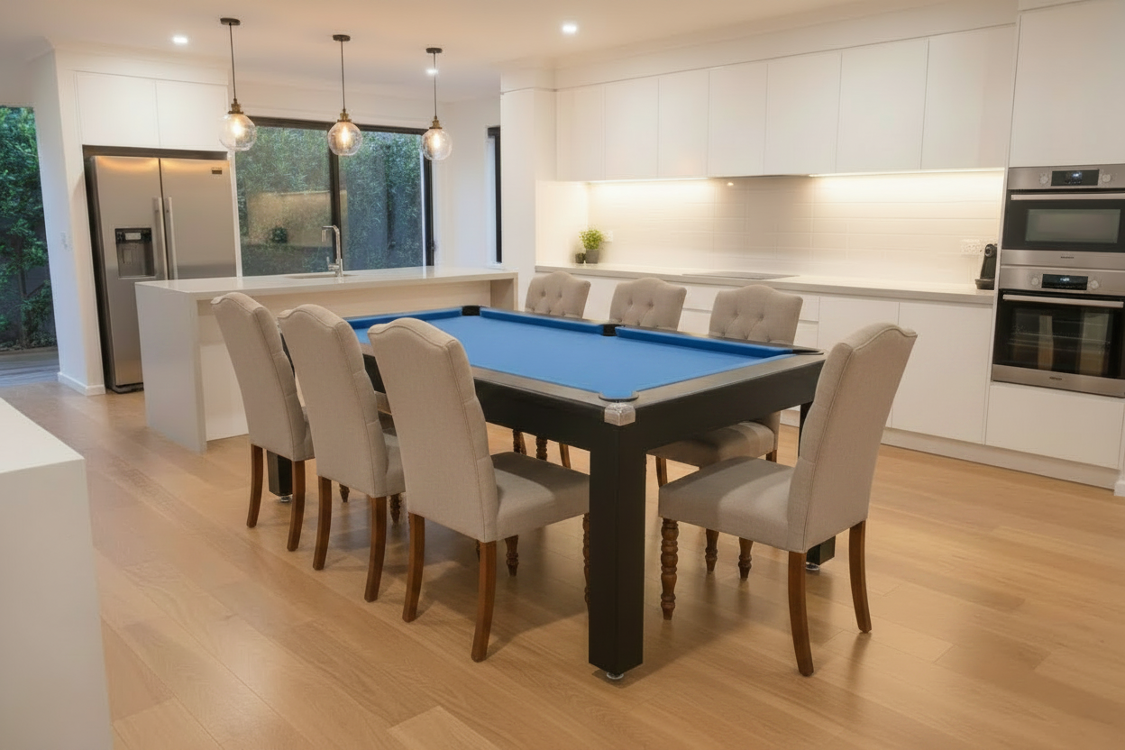 The Cry Wolf Alfresco (indoor) Pool Dining Pool Table