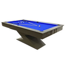 Load image into Gallery viewer, The Gloss Grey LIGHTNING Pool Diner Table by Superpool UK