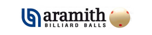 Load image into Gallery viewer, Aramith billiard balls logo showcasing premium pool table accessories.