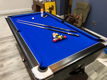 Load image into Gallery viewer, Aramith 2" Spots and Stripes on pool table