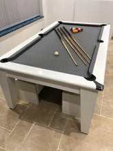 Load image into Gallery viewer, Supreme Gloss White Laminate Finish Classic Meeting Pool Table *EXCLUSIVE to SUPERPOOL*