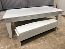 Load image into Gallery viewer, Supreme Gloss White Laminate Finish Classic Meeting Pool Table *EXCLUSIVE to SUPERPOOL*