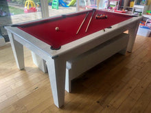 Load image into Gallery viewer, Supreme Gloss White Laminate Finish Classic Meeting Pool Table *EXCLUSIVE to SUPERPOOL*