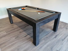 Load image into Gallery viewer, Monaco Grey Rosetta English Pool Dining Table by SUPERPOOL.