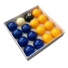 Load image into Gallery viewer, Aramith Blue and Yellow Balls
