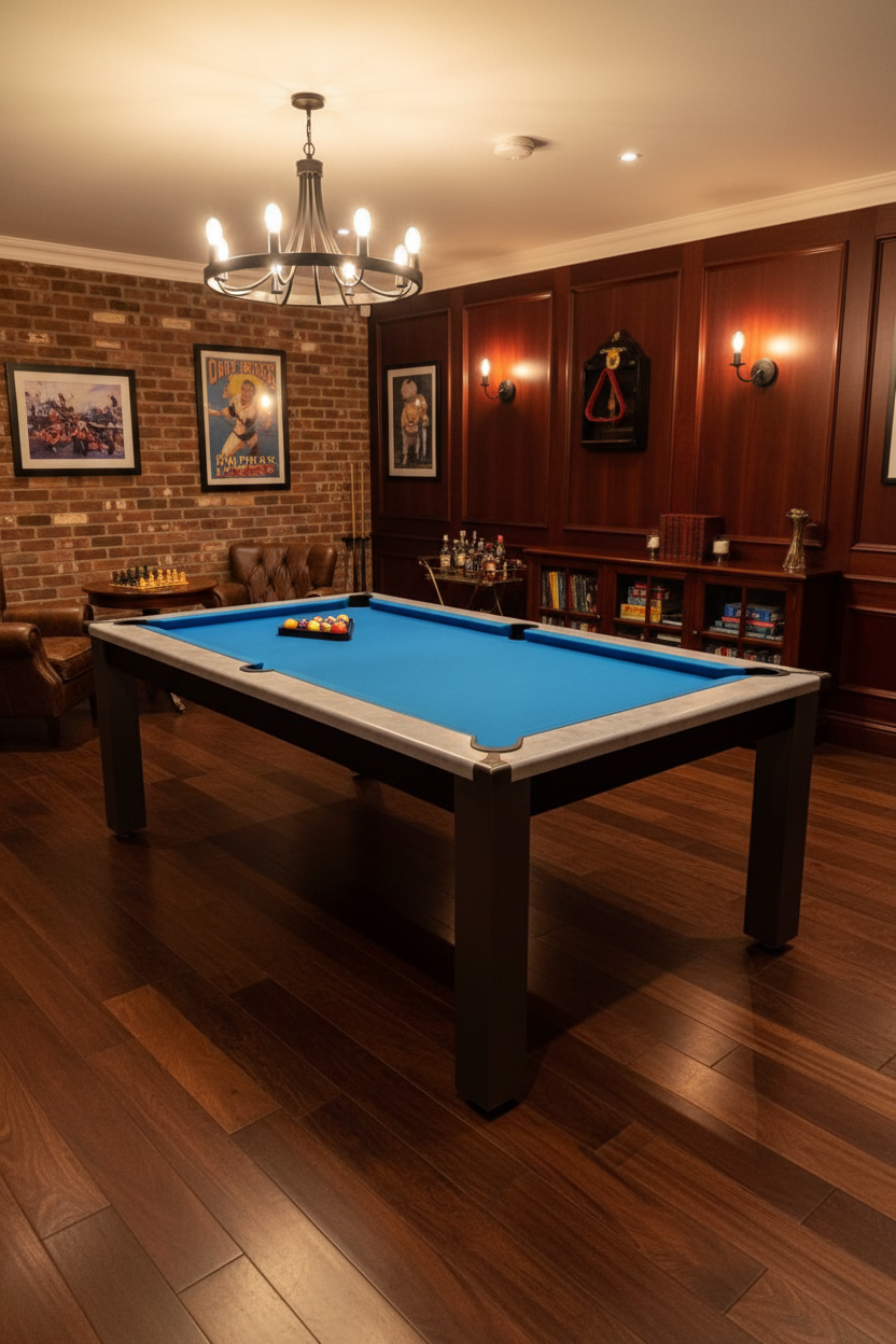 The Cry Wolf Alfresco (indoor) Pool Dining Pool Table