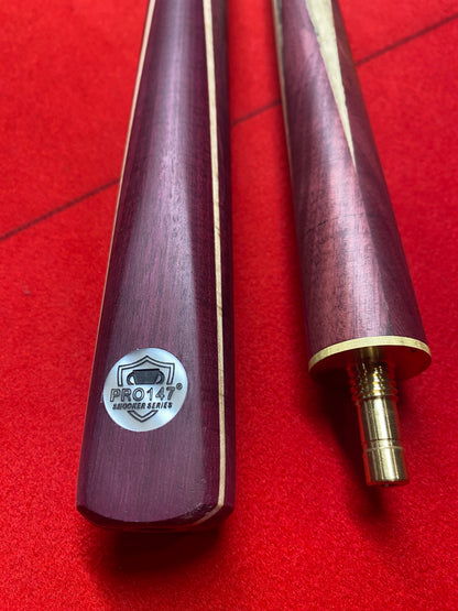PRO147 Purple Heart 3/4 Joint 9.5mm tip Cue