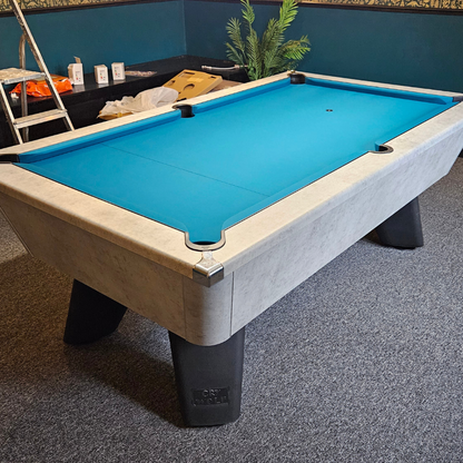 Cry Wolf Indoor Slate Bed Pool Table Urban Grey