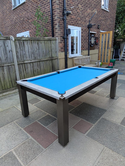 The Cry Wolf Alfresco Outdoor Pool Dining Pool Table