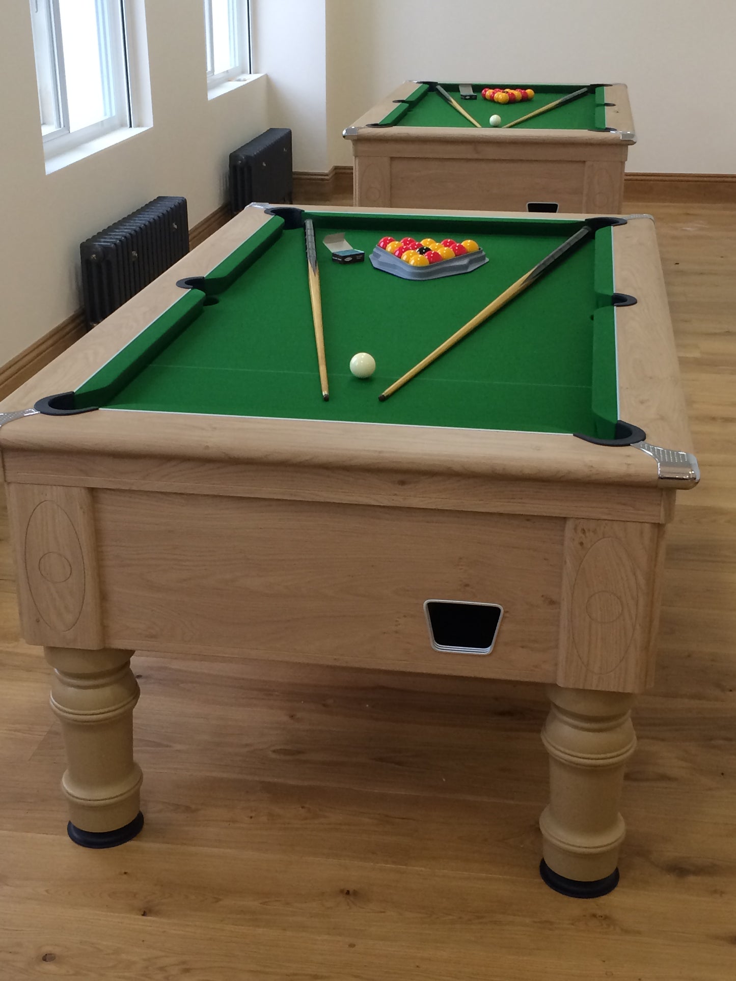 Reconditioned Oak Supreme Prince 6' x 3' Free Play Slate Table (In Stock Now)