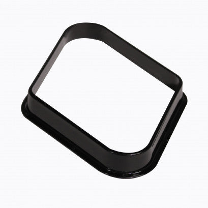 Black plastic diamond for pool table.