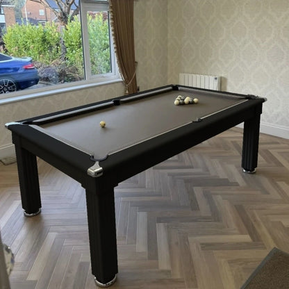 Gatley Black Traditional Dining Pool Table