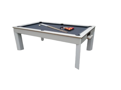 Superpool WHITE ALFRESCO OUTDOOR Pool Diner Table
