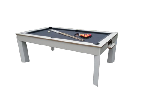 Superpool WHITE ALFRESCO OUTDOOR Pool Diner Table