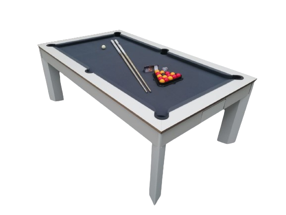 Superpool WHITE ALFRESCO OUTDOOR Pool Diner Table