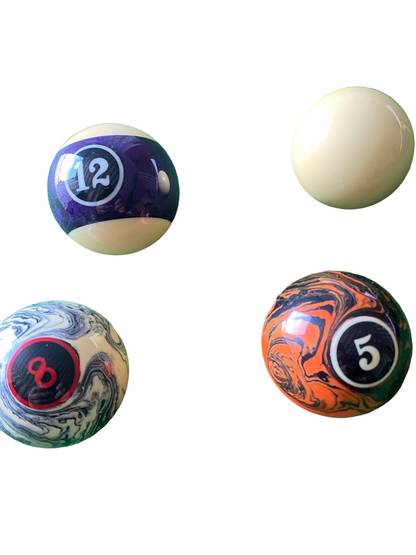 Dream Ball Granite 2" Set Spots and Stripes