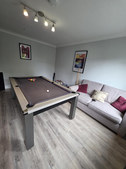 The Cry Wolf Alfresco (indoor) Pool Dining Pool Table