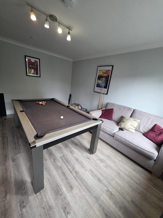 The Cry Wolf Alfresco (indoor) Pool Dining Pool Table