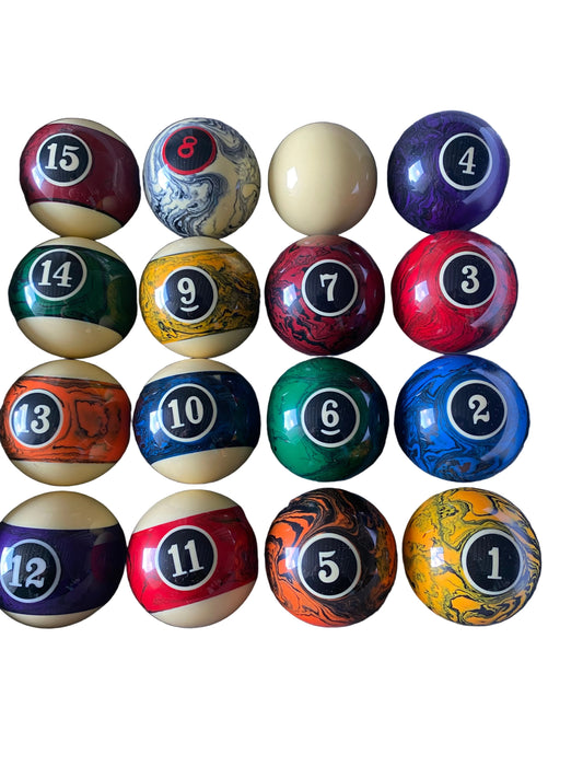 Dream Ball Granite 2" Set Spots and Stripes