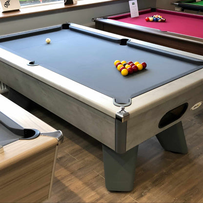 Cry Wolf Indoor Slate Bed Pool Table Urban Grey
