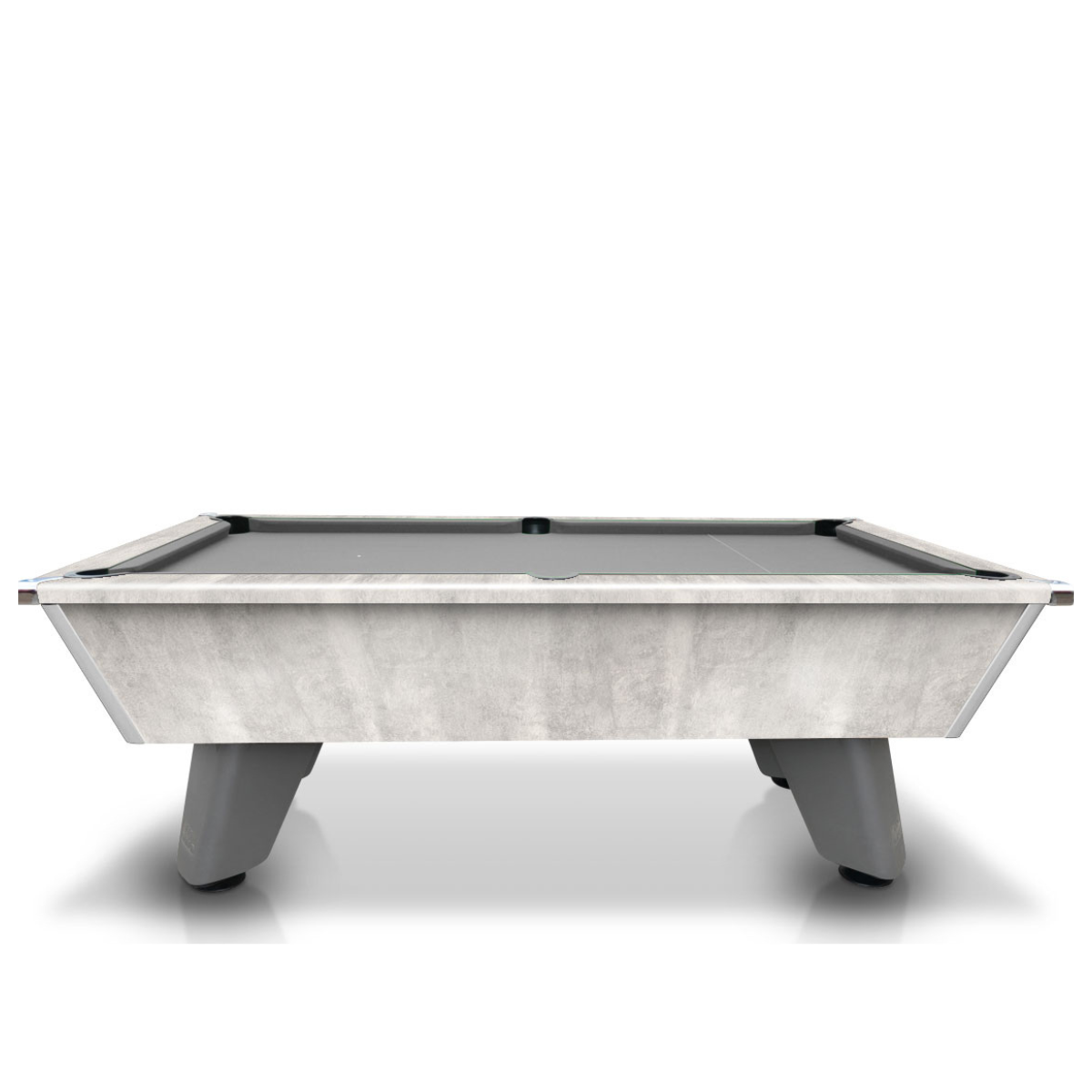 Cry Wolf Indoor Slate Bed Pool Table Urban Grey