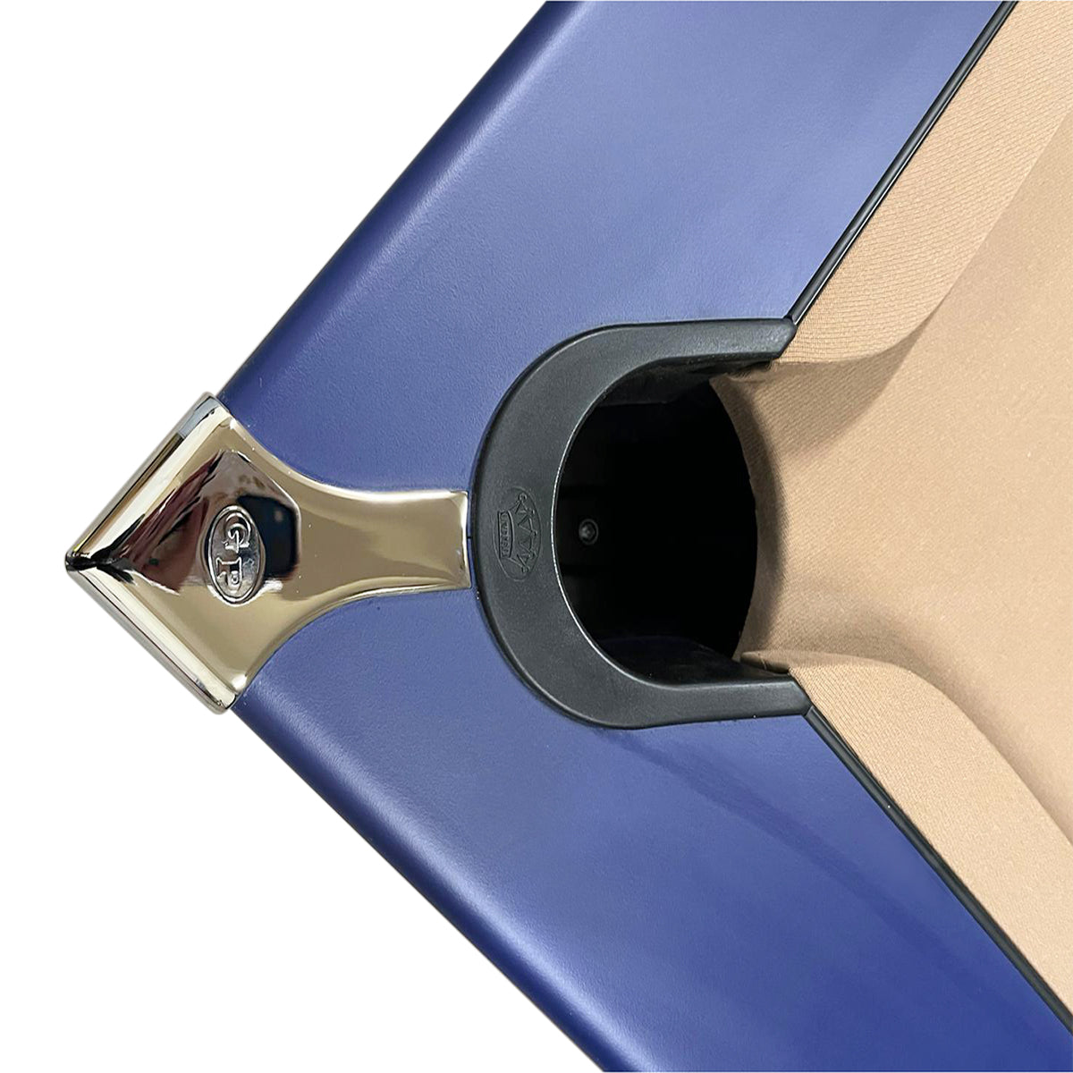 Cry Wolf Indoor Slate Bed Pool Table Midnight Blue