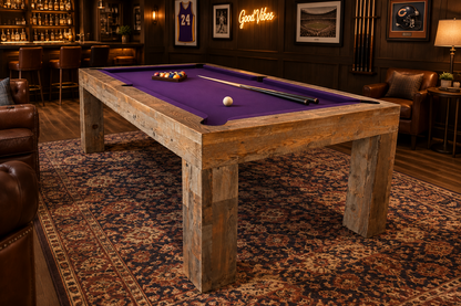 Sir William Bentley English 8' x 4' Refurbished English Pool table