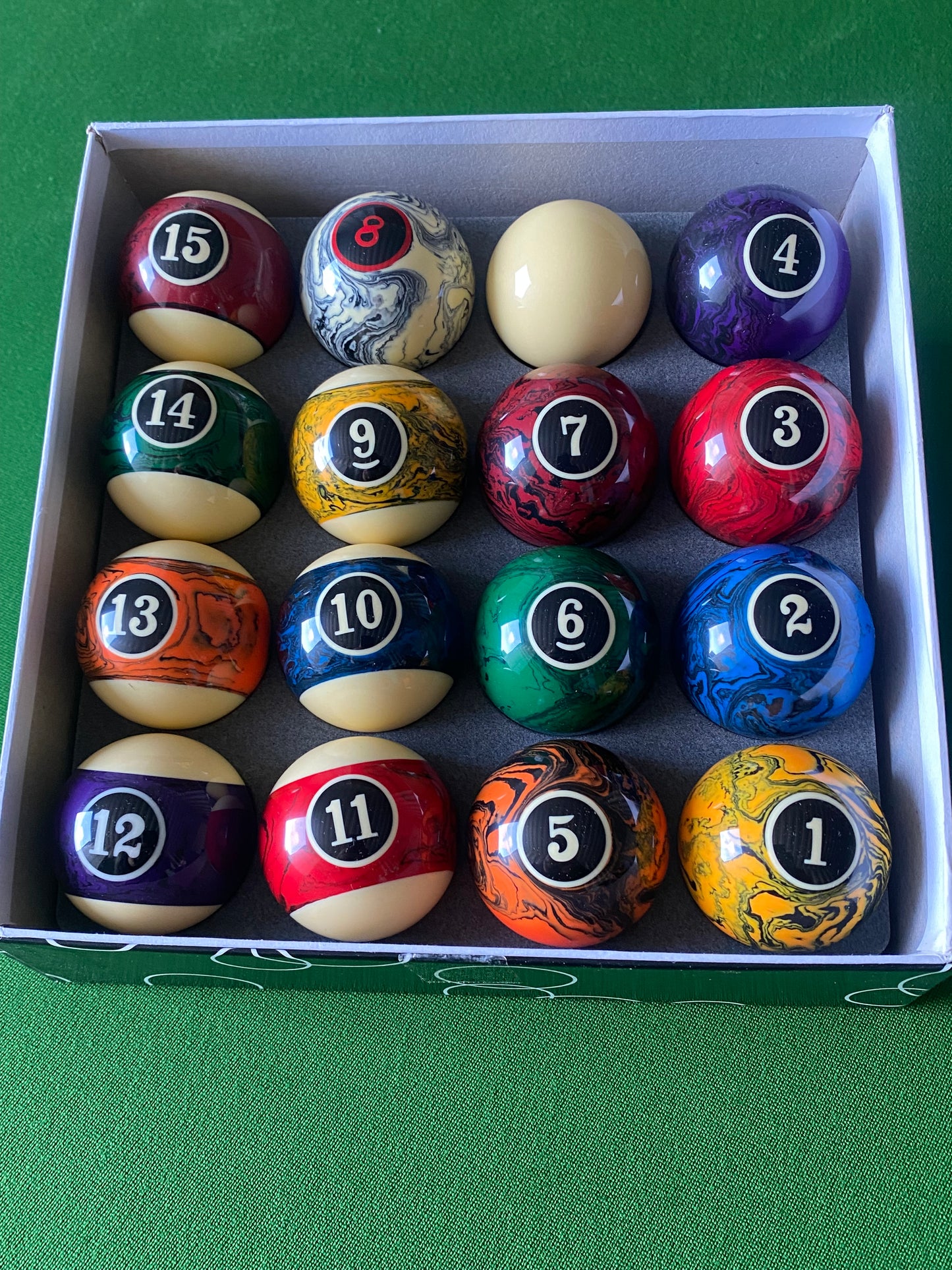 Dream Ball Granite 2" Set Spots and Stripes