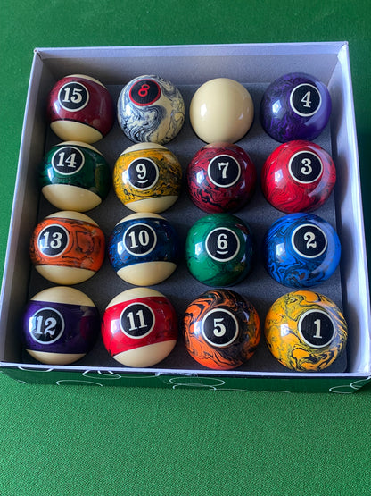 Dream Ball Granite 2" Set Spots and Stripes