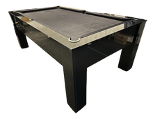 Load image into Gallery viewer, Gloss Black Vintage Slate Bed Pool Table
