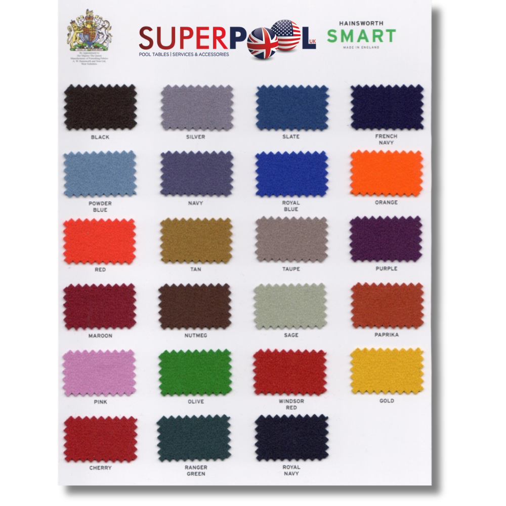 Cry Wolf Indoor Slate Bed Pool Table | Driftwood