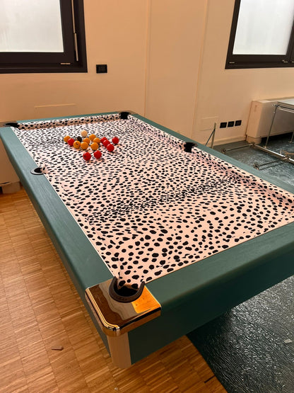 RECONDITIONED 7' x 4' Green Hustler Free Play Pool table