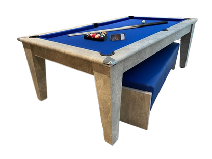 Supreme Italian Grey Pool Dining Table
