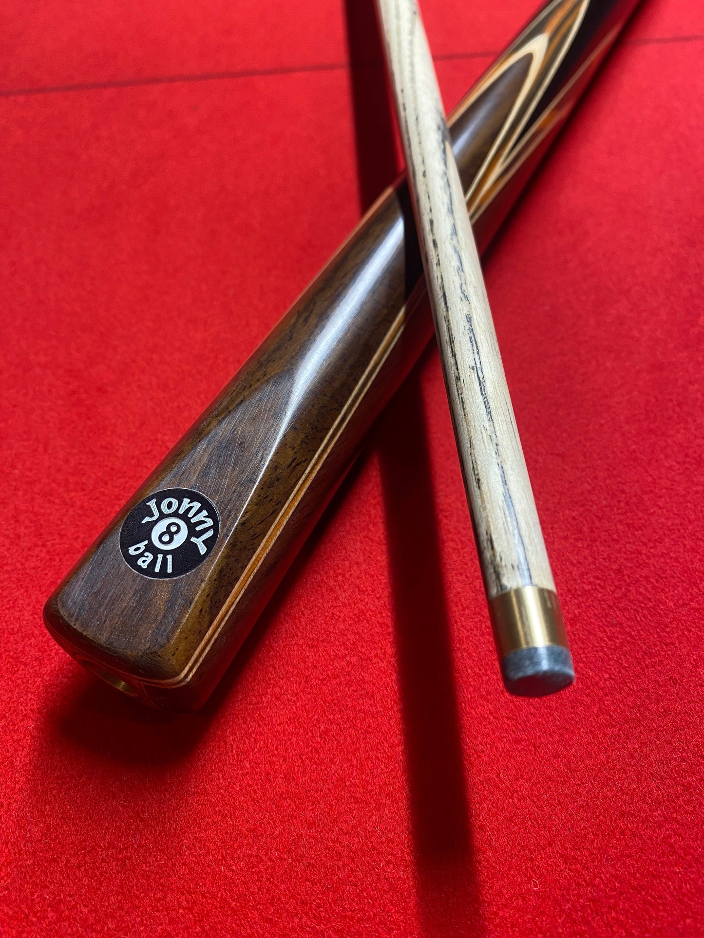 Jonny 8 Ball Devil 2 Piece Pool & Snooker Cue with 9mm tip