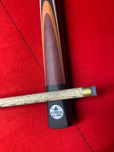 Load image into Gallery viewer, Kudos 57&quot; Orange &amp; Brown 3/4 Joint Pool &amp; Snooker Cue