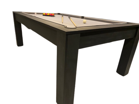 Black Rosetta Pool Dining Table