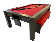 Load image into Gallery viewer, 7&#39; Revolution American Pool Dining Table by SUPERPOOL.