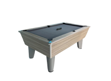 Load image into Gallery viewer, IN STOCK - Driftwood  Optima Classic Free Play Slate Bed Pool Table