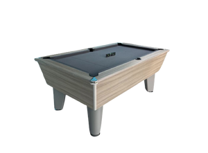 IN STOCK - Driftwood  Optima Classic Free Play Slate Bed Pool Table