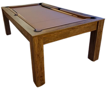 Load image into Gallery viewer, 7&#39; Santa Fe Walnut Revolution American Pool Dining Table by SUPERPOOL.