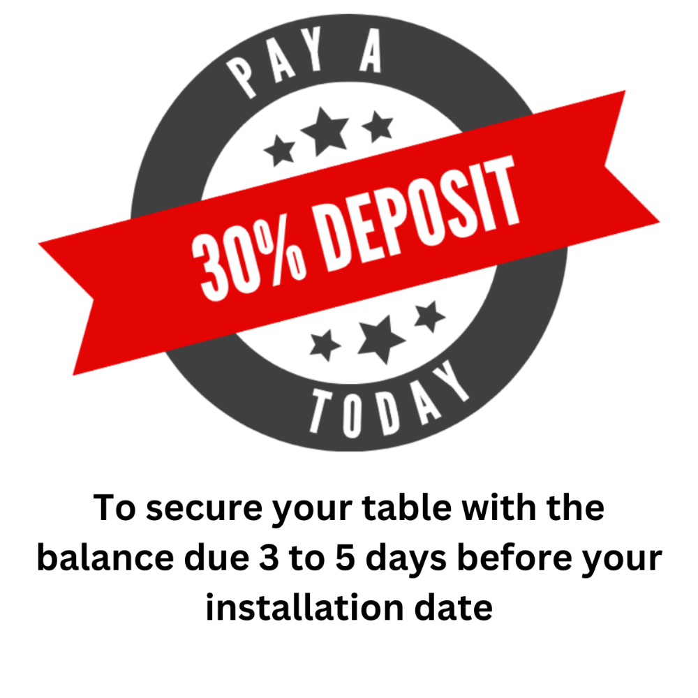 Cry Wolf Indoor Slate Bed Pool Table | Driftwood