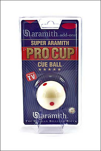 Aramith ProCup Spoted White Ball 1