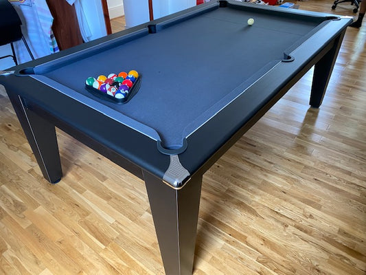Gatley Black Classic Pool Diner Table