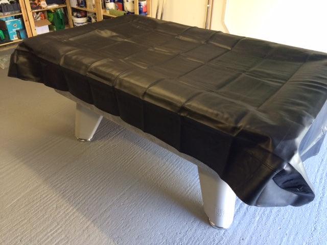 Heavy Duty Table Cover with Side and End Panels - Black
