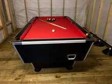 Load image into Gallery viewer, ***RECONDITIONED*** 7&#39; x 4&#39; Black Original Supreme Winner Free Play Pool Table