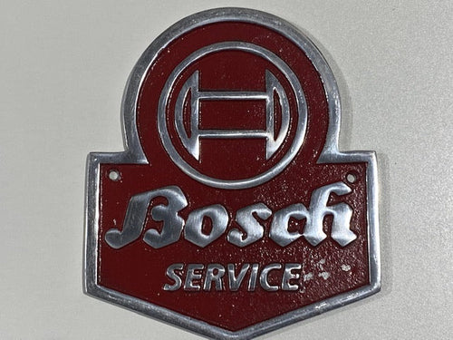 Bosch Cast Sign 24cms x 20cms. Free P&P