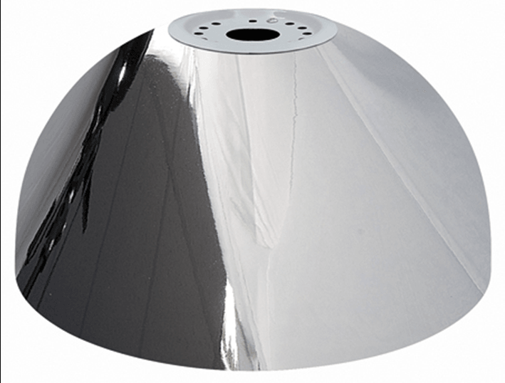 Traditional Chrome Canopy With 3 Shades