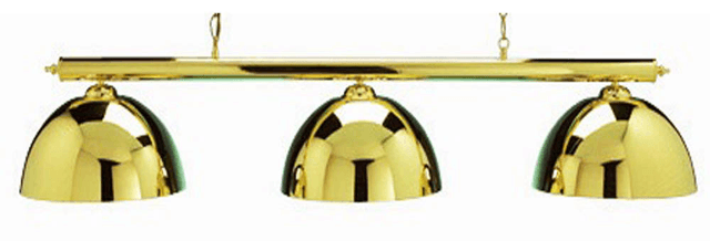 Traditional Brass Canopy With 3 Shades